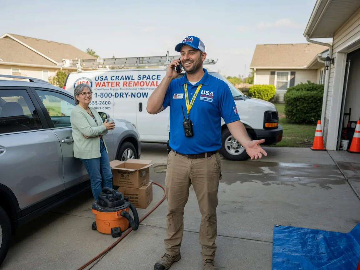 Crawl Space Water Removal Eakly, OK FAQs